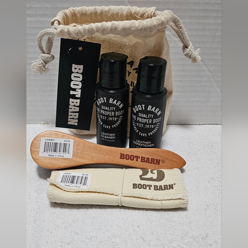 Boot Barn Leather Cleaning Kit
